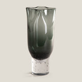 Ashea Grey Glass Vase