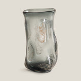 Cendre Grey Glass Vase