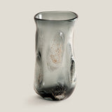Cendre Grey Glass Vase