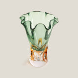 Emeralis Green & Amber Vase S