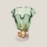Emeralis Green & Amber Vase S