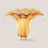 Solara Amber Glass Vase