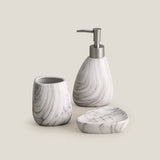 Marbello Grey Ceramic Bath Set of 3