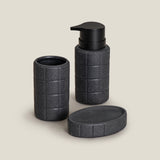Gridaire Black Bath Set of 3