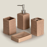 Twillaire Beige Bath Set of 4