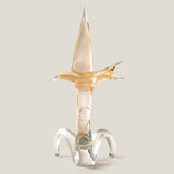 Duccio Di Segna Gabbiano Gold Seagull Sculpture