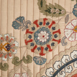 Amelia Off White Emb. Euro Cover