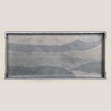 Lumina Platinum & Silver Butler Tray