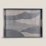 Lumina Beige & Grey Placing Serving Tray