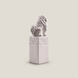 Foo Dog White Sculpture Small