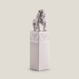 Foo Dog White Sculpture Large