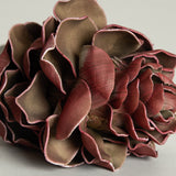 Maroon & Green Phoenix Bud Foam Flower
