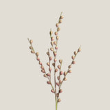 Maroon & Green Berry Branch Foam Flower