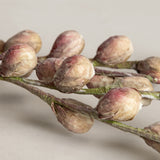 Maroon & Green Berry Branch Foam Flower