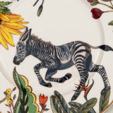 Jenna Clifford Leopard & Zebra Quarter Plate Set of 4