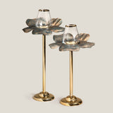 Botanica Patina & Gold Floor Hurricane L