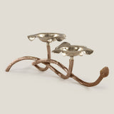 Sonnet Gold & Bronze Candle Holder