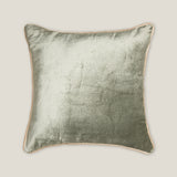 Emma Light Green Emb. Cushion Cover