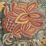 Evelyn Dark Green Emb. Cushion Cover