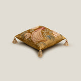 Luna Yellow Emb. Cushion Cover