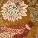 Luna Yellow Emb. Cushion Cover