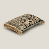 Eliana Dark Green Emb. Cushion Cover