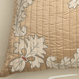 Elena Beige Emb. Euro Cover