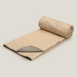 Stella Blue & Off White Reversible Bedspread