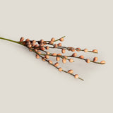 Orange & Grey Berry Branch Faux Flower