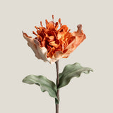 Orange Mystic Dahlia Faux Flower