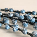 Blue Pip Berry Branch Faux Flower