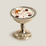 Adana Antique Gold Bowl Candle