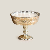 Erbil Antique Gold Bowl Candle
