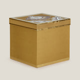 Erbil Antique Gold Bowl Candle