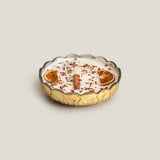 Ezra Antique Gold Bowl Candle