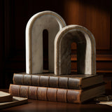 Rufus White & Beige Arch Decor