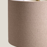 Pentaluxe Beige Table Lamp