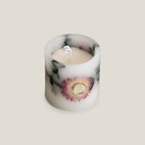 Petal Bloom White Candle