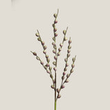 Green & Purple Berry Branch Faux Flower