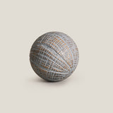 Woodline Grey & Gold Decor Ball L