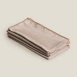 Mysa Mushroom Dining Napkins Set of 4