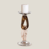 Sparkle Brown Candle Holder