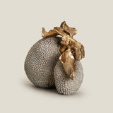 Tropical Jackfruit Grey & Gold Decor
