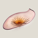 Wavelet Purple & Amber Decor Platter