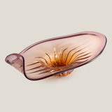 Wavelet Purple & Amber Decor Platter