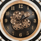 Windsor Gold & Black Wall Clock