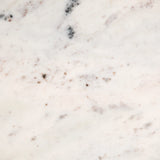 Crater White & Gold Side Table