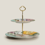 Florentine Multicolor 2 Tier Dessert Stand