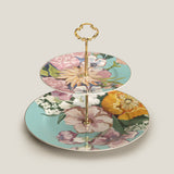 Florentine Multicolor 2 Tier Dessert Stand