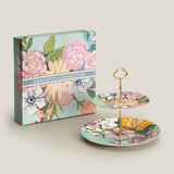 Florentine Multicolor 2 Tier Dessert Stand